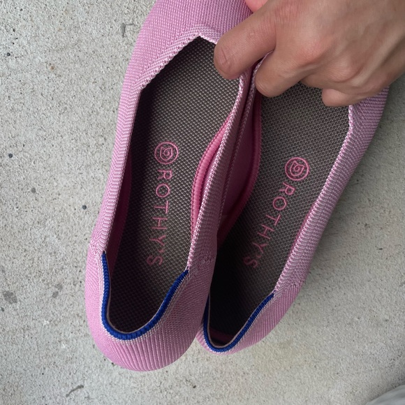 Rothy’s The Flat in Begonia Pink Women’s Size 7.5 they’re fit 6.5 or 7/ offers - Picture 6 of 7